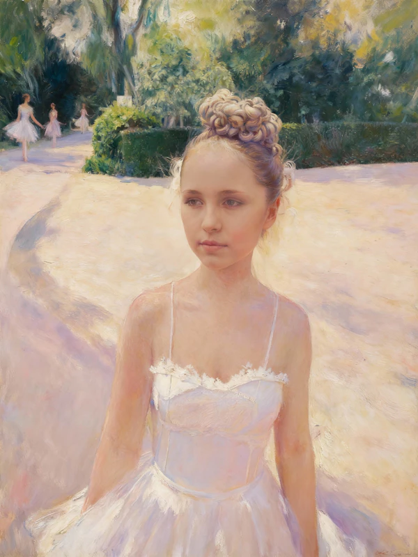 Ballerina in Nature