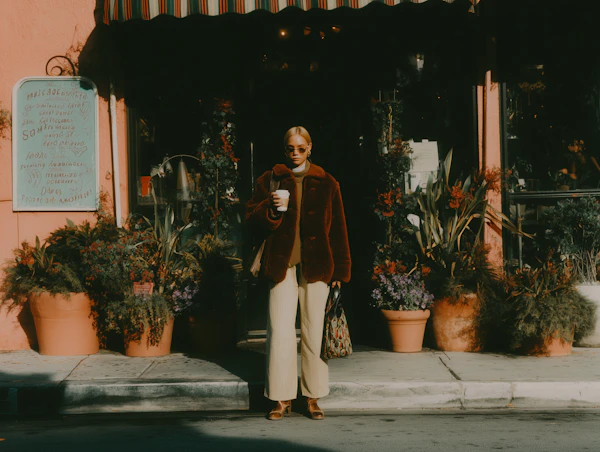 Stylish Storefront Scene