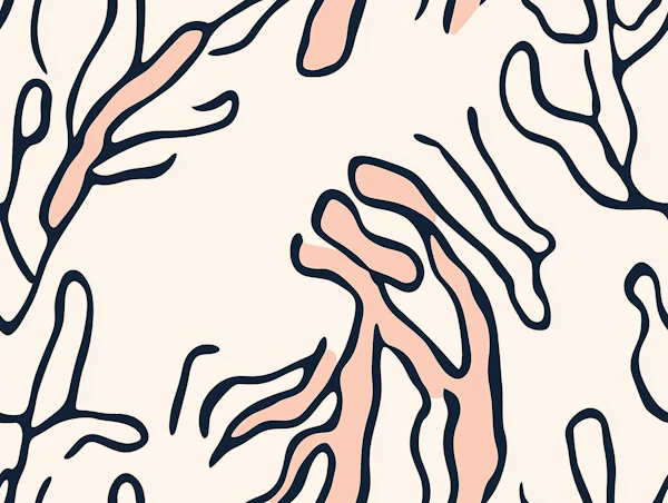 Abstract Coral Design
