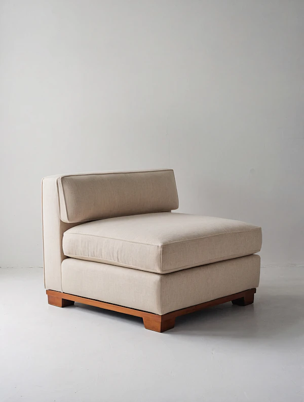 Minimalist Beige Chair