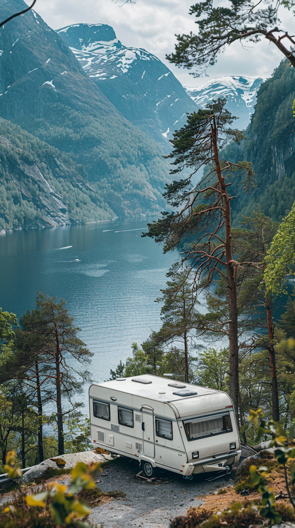 Tranquil Caravan Overlook