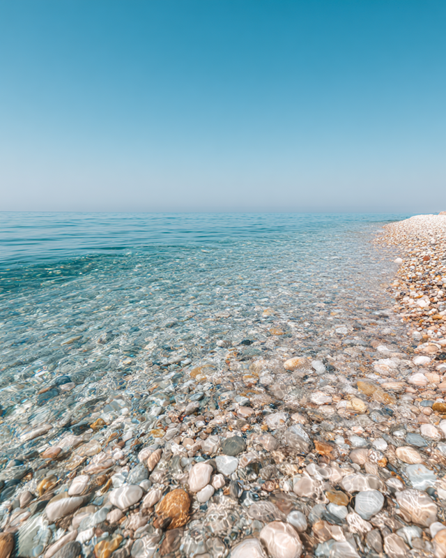 Serene Coastal Scene