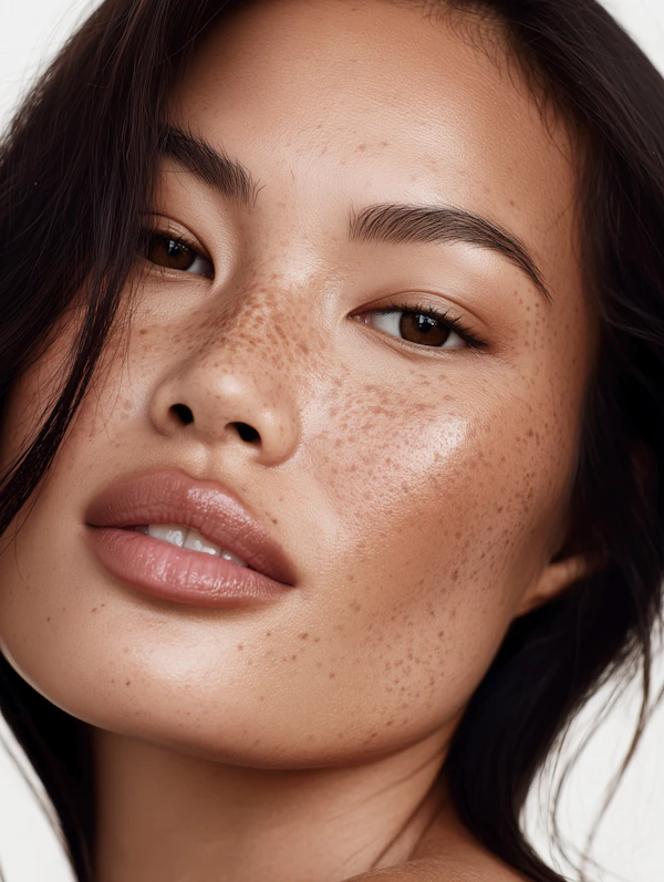 Freckled Portrait