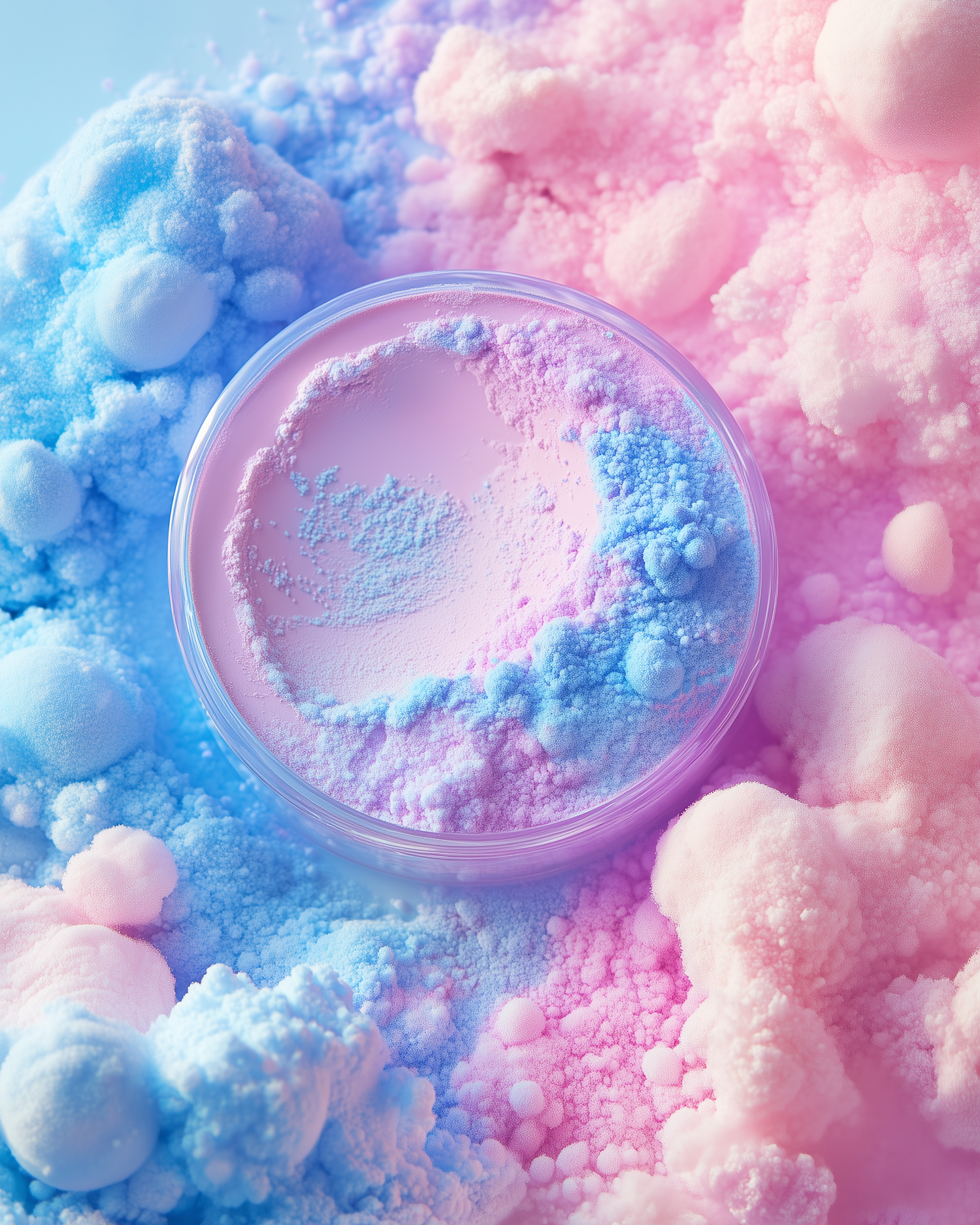 Pastel Powder Close-Up