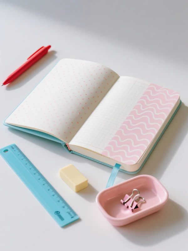 Pastel Stationery Layout