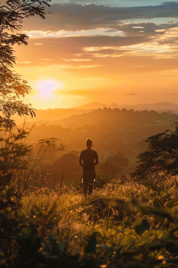 Serene Sunset Jog