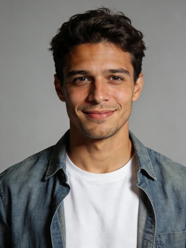 Smiling Man Portrait