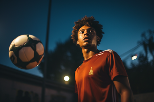 Golden Hour Soccer Practice