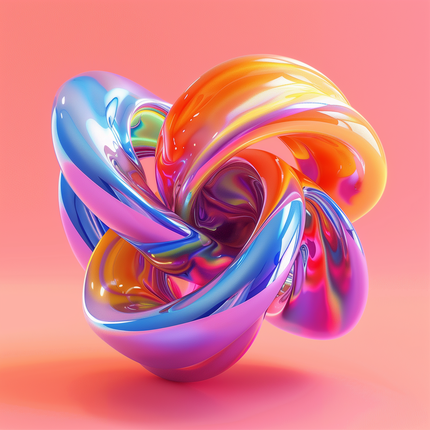 Abstract Swirling Structure