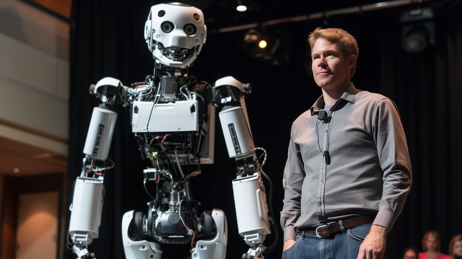 Human-Robot Interaction On Stage