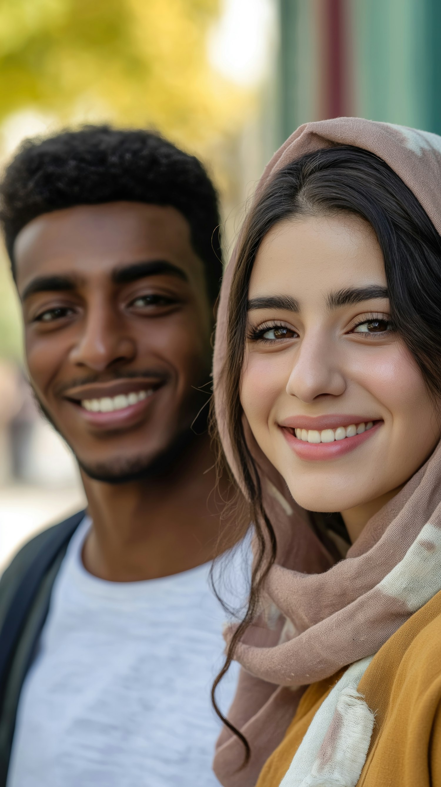 Warm Smiles Portrait