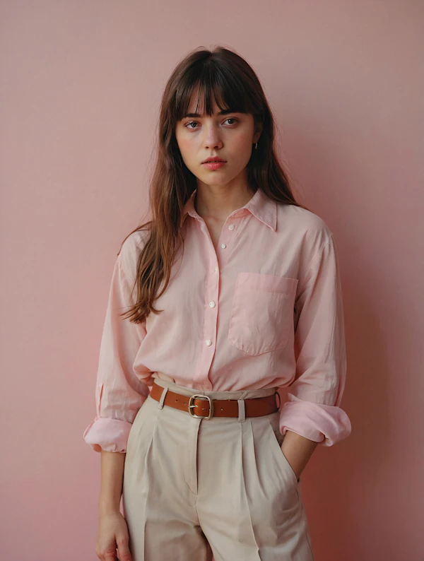 Pastel Portrait Aesthetic