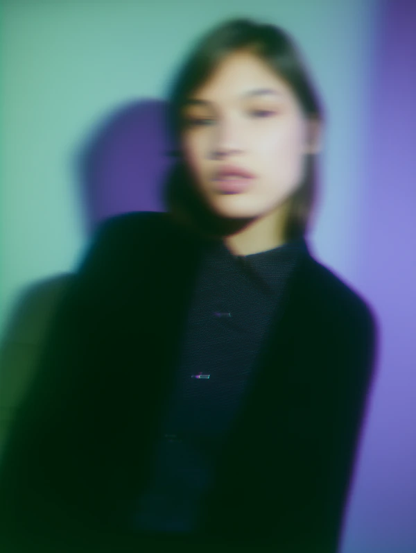 Blurred Artistic Portrait
