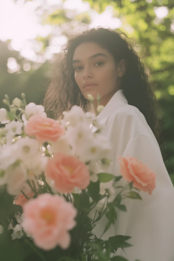 Ethereal Woman Portrait