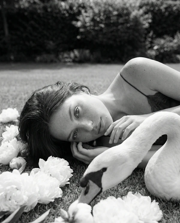 Serene Field Portrait
