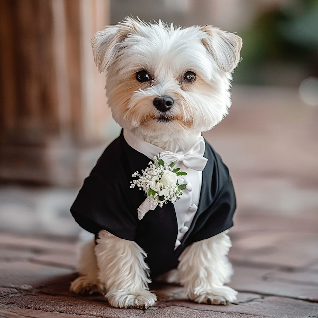 Formal Dog Portrait