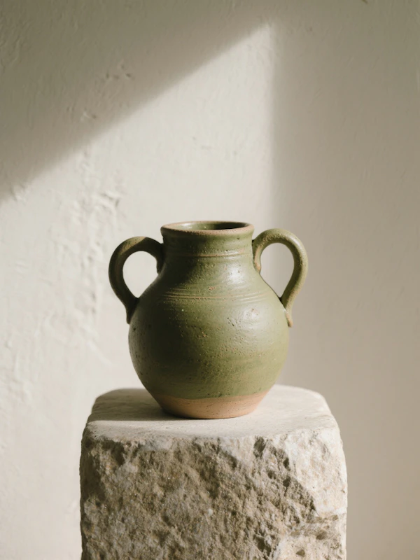 Rustic Green Jug