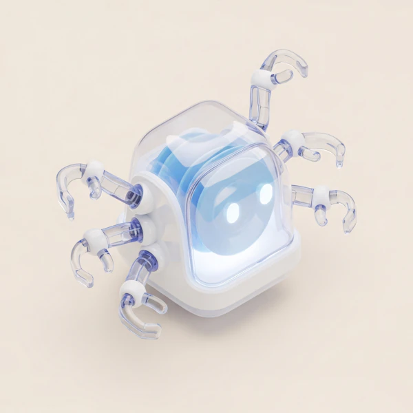 Futuristic Spider Robot