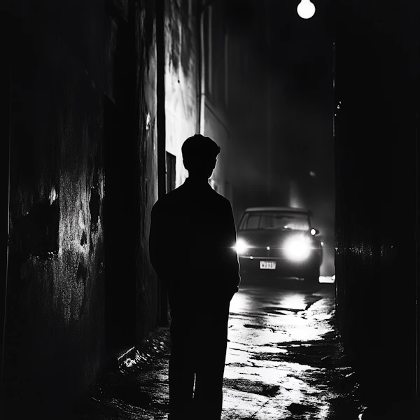 Moody Alleyway Scene
