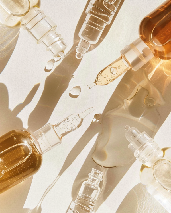 Elegant Glass Dropper Bottles