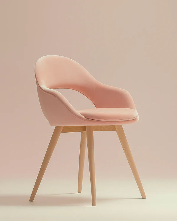 Modern Pink Chair