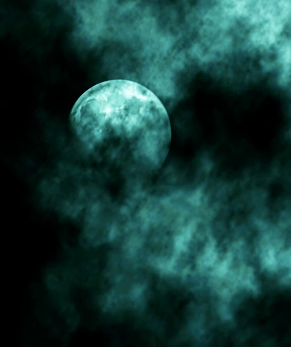 Ethereal Moonlit Scene