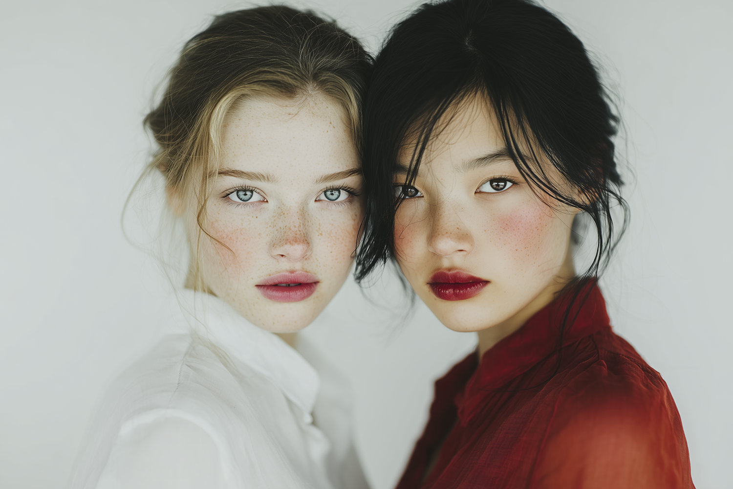 Close-Up Portrait Duo