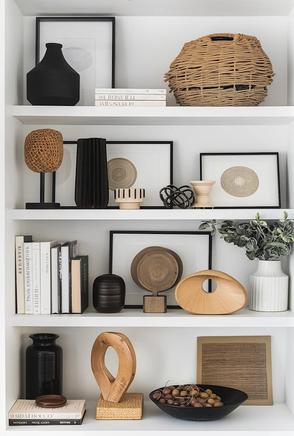 Modern Shelf Decor