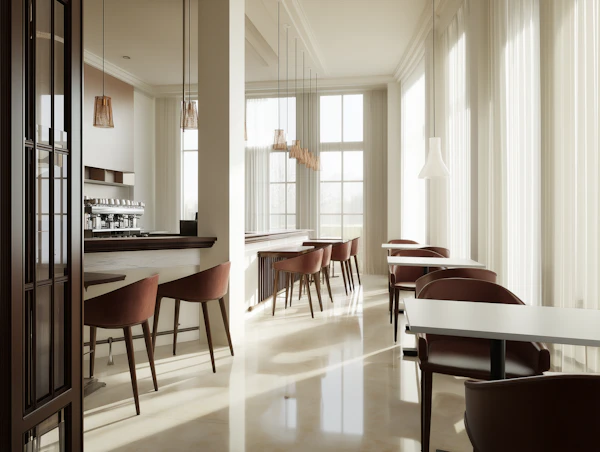Modern Café Interior