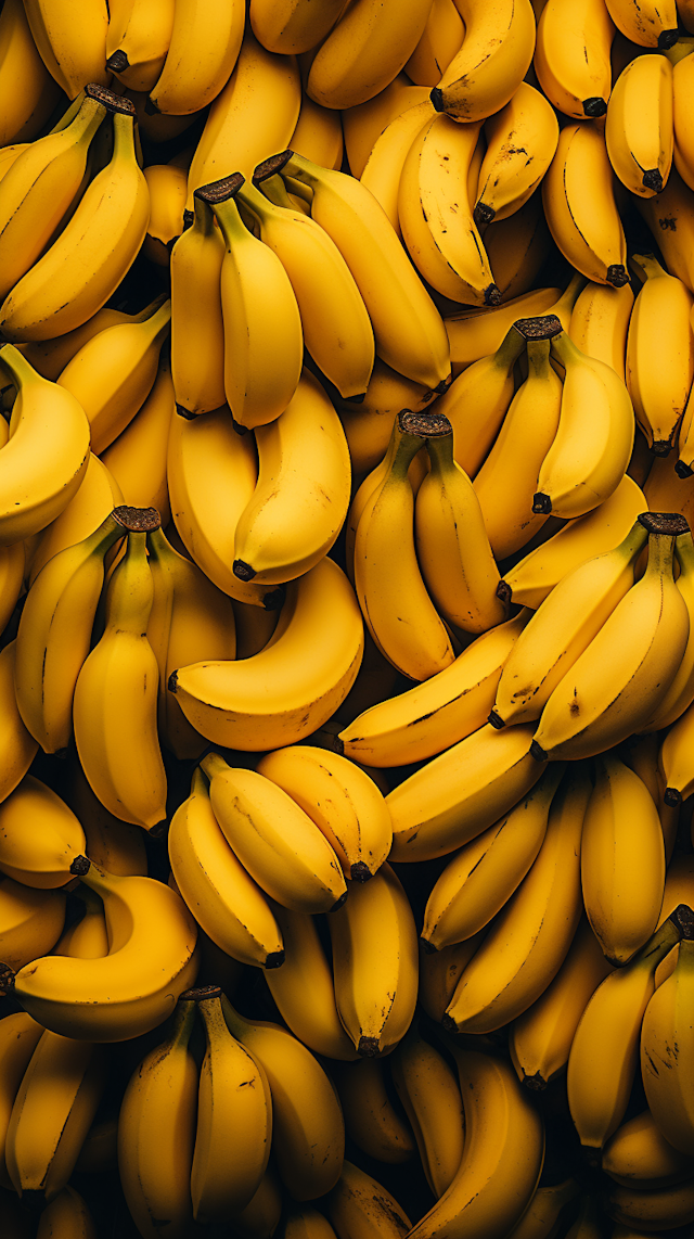 Bountiful Harvest of Ripe Bananas