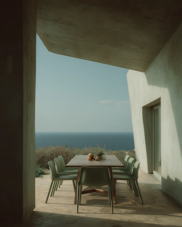 Serene Patio Dining