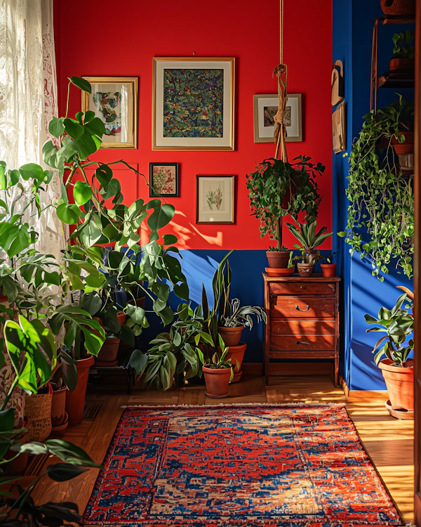 Lush Indoor Greenery