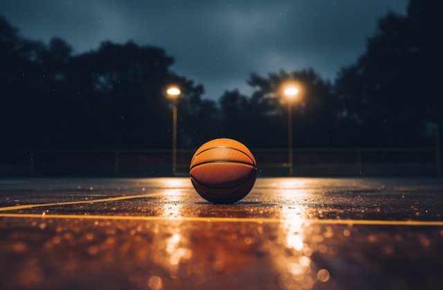 Solitude on the Court: Midnight Reflections