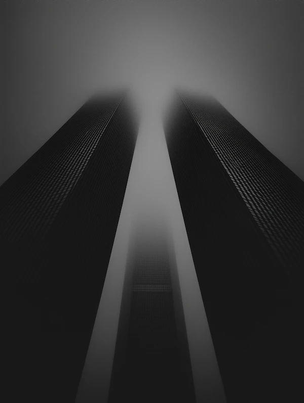 Foggy Skyscrapers