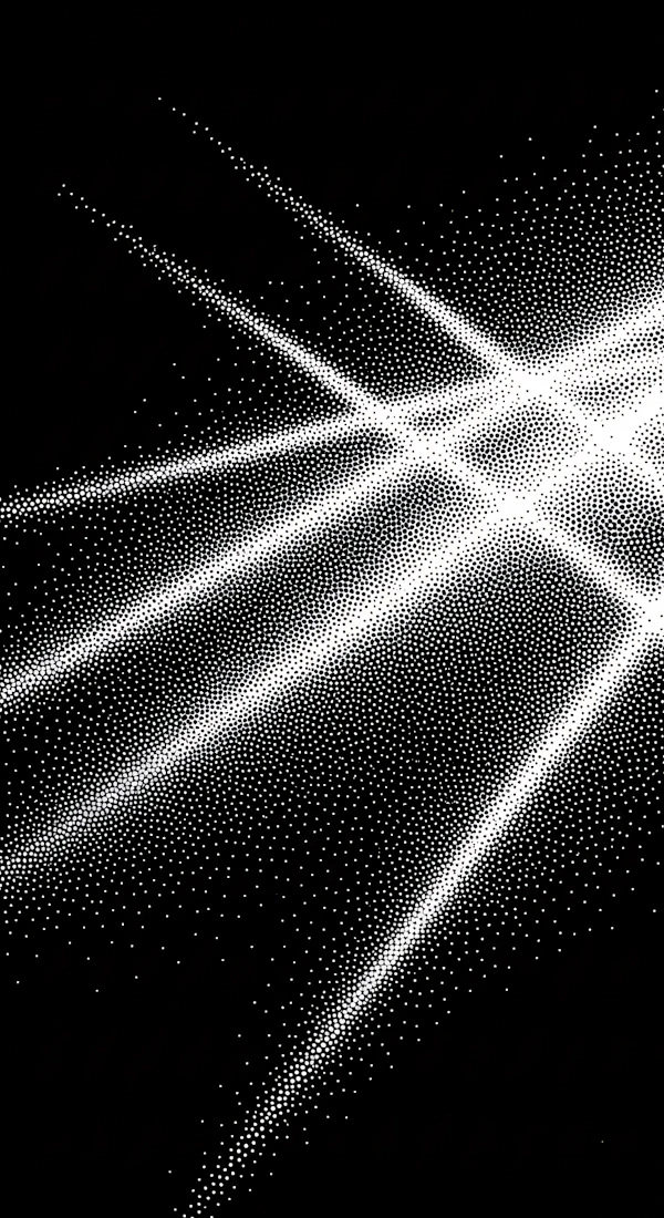 Radiant Dot Pattern