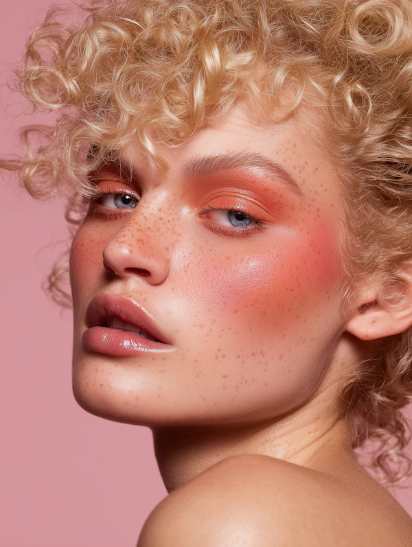 Freckled Beauty Portrait