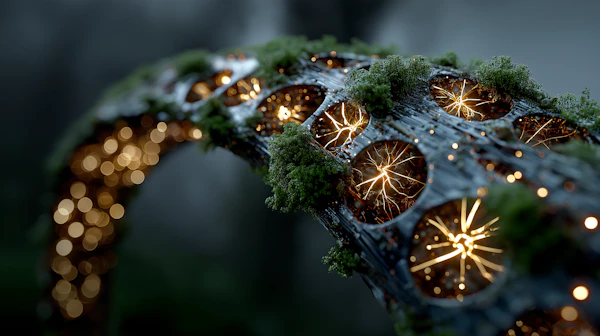 Ethereal Mossy Arch