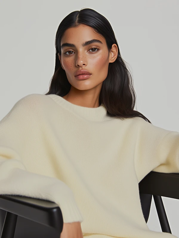 Cozy Portrait Woman