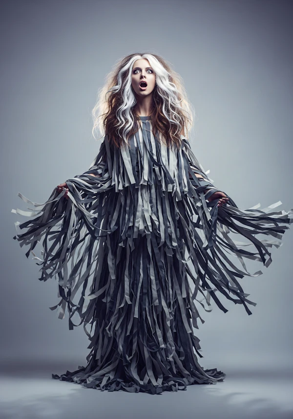 Dramatic Fashion Pose