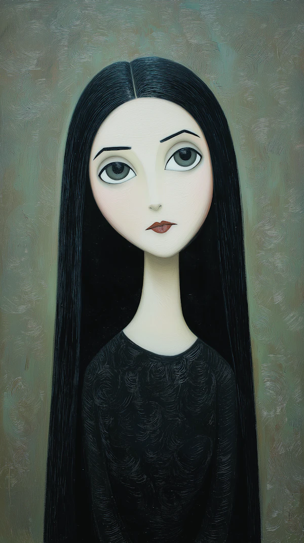 Stylized Woman Portrait
