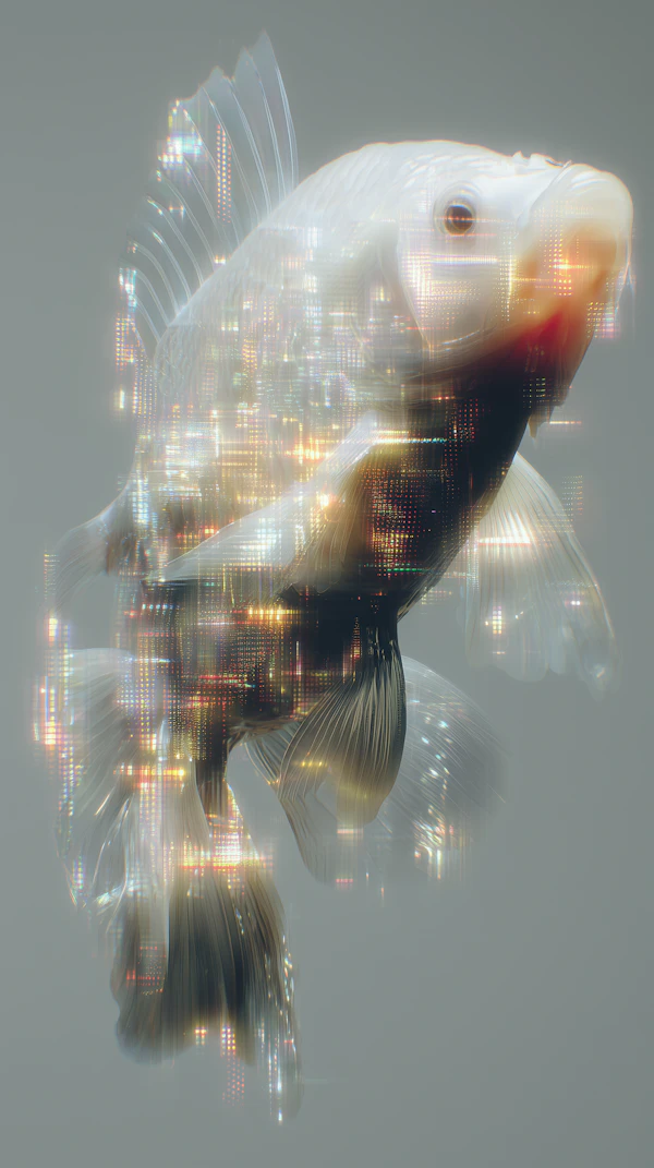 Futuristic Fish Art