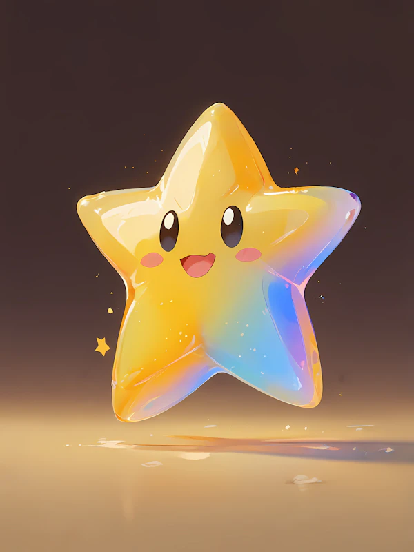 Cheerful Star Illustration