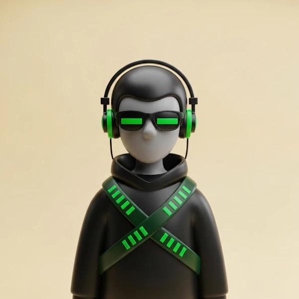 Futuristic 3D Character