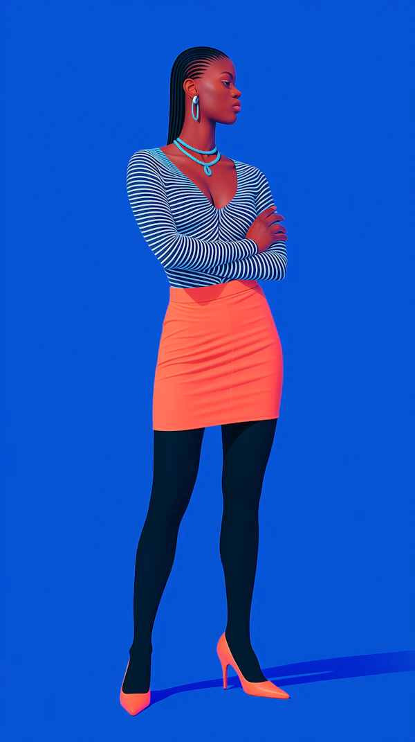 Stylized Fashion Portrait