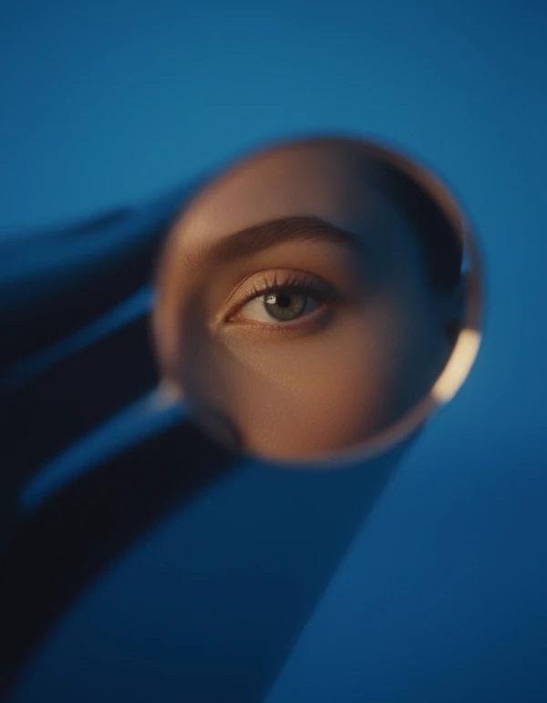Reflective Eye Portrait