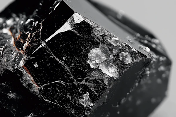 Black Crystal Close-Up