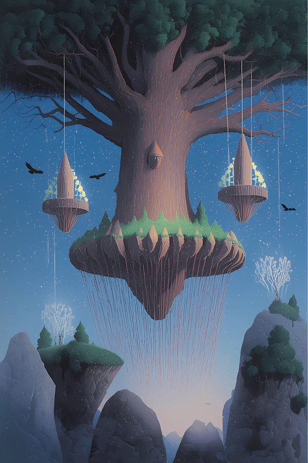 Floating Island Tree