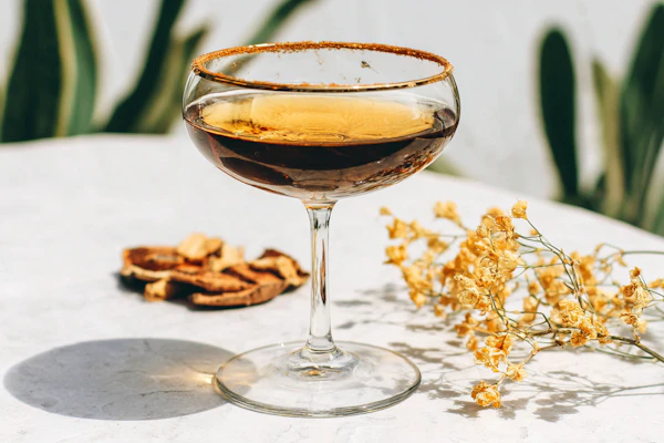 Elegant Cocktail Close-Up