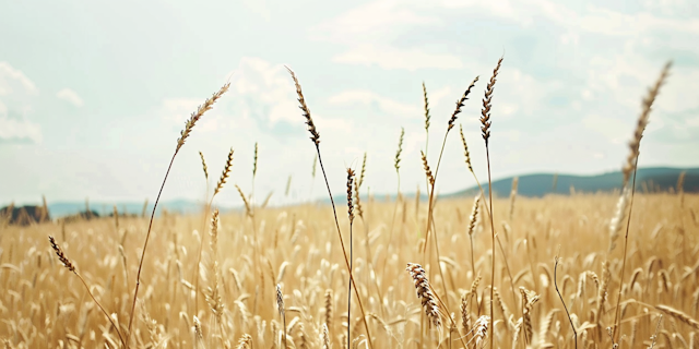 Serene Wheat Field