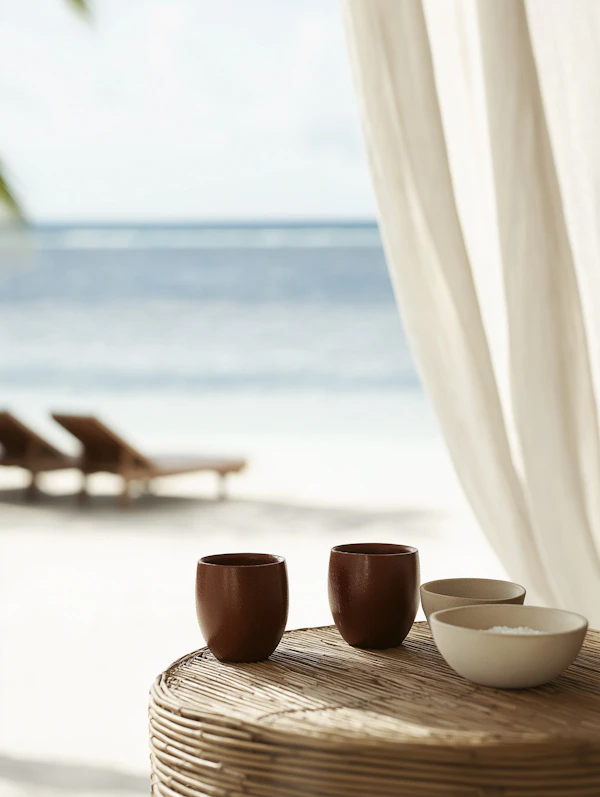 Serene Beachside Table